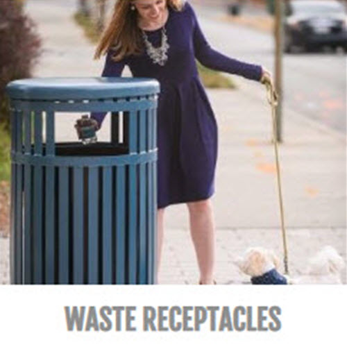CAD Drawings Gyms For Dogs™ Waste Receptacles